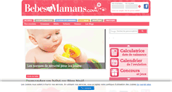 Desktop Screenshot of bebesetmamans.com