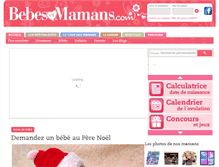 Tablet Screenshot of bebesetmamans.com